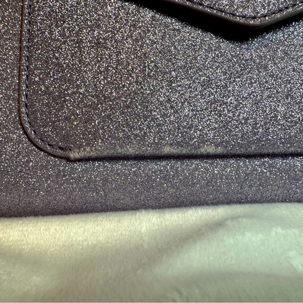Kate Spade Crossbody Lilac Frost Tinsel Glitter - Picture 11 of 12